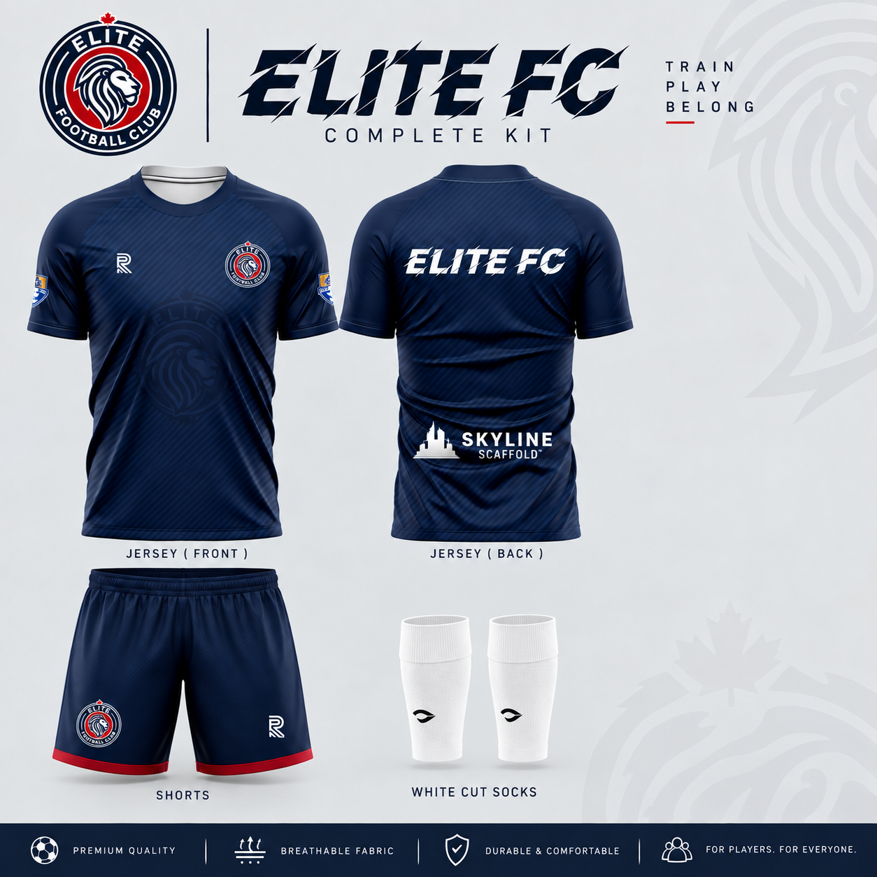 Elite FC complete training kit