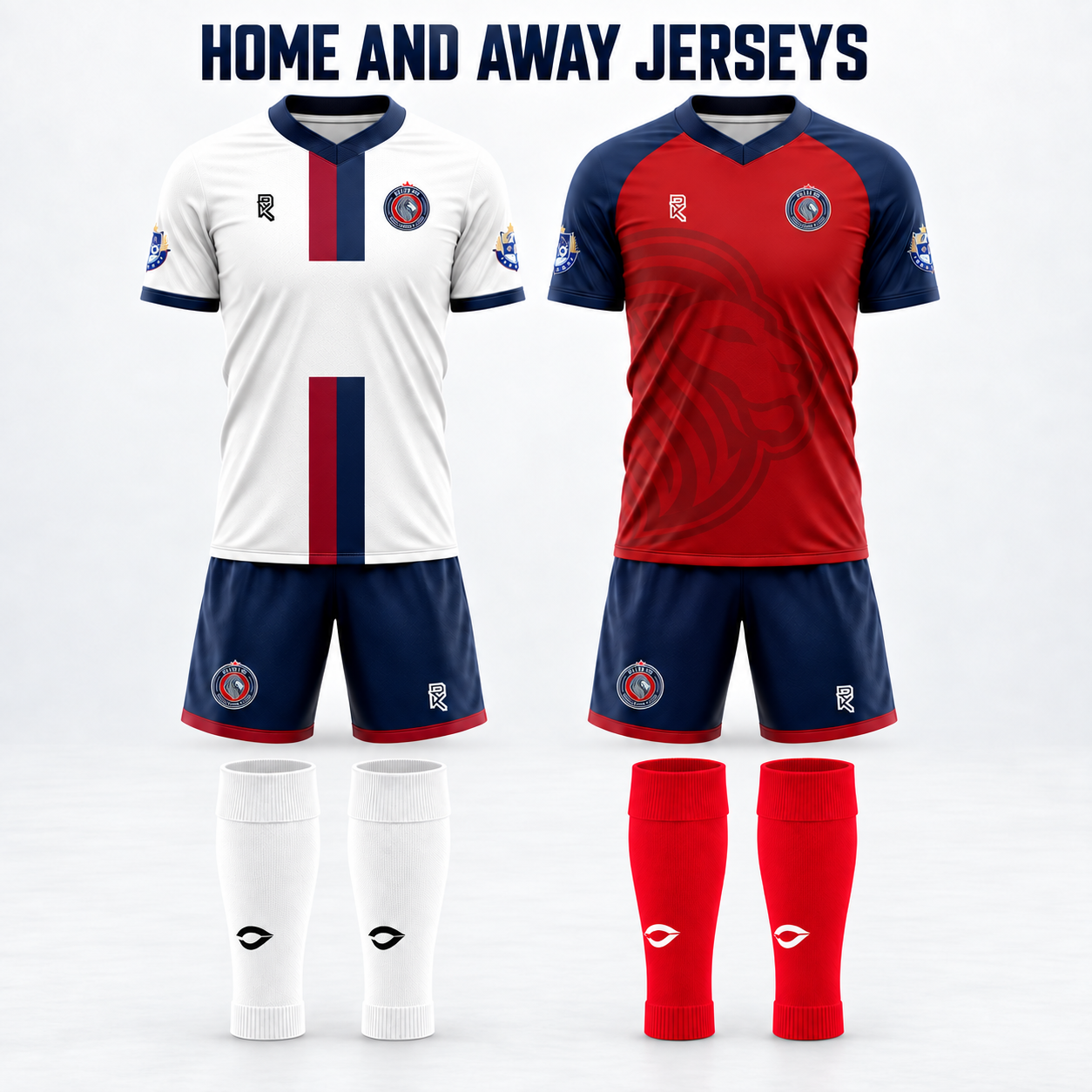 Elite FC home and away game kits